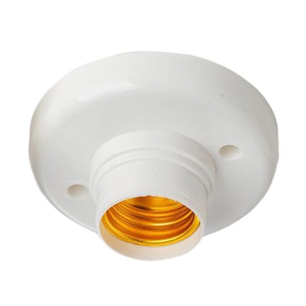 E27 LED Pære Vifte 3 Hastigheter Praktisk 48W Viftelys ABS Tekstur for Lager