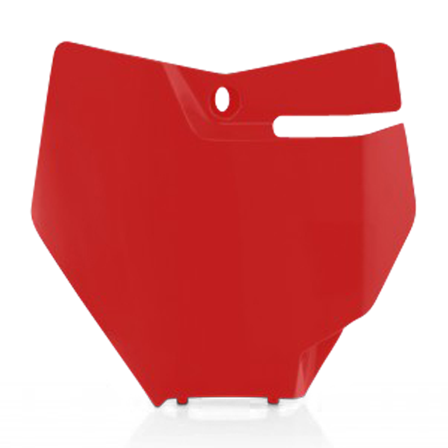 Tabella Portanumero Anteriore Acerbis Rosso - Gas Gas MC 85 2021-2022