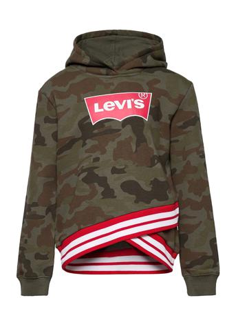 Lvg Cross Over Hoodie Green Levi's