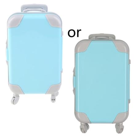 Minikärry False Dolls -matkalaukkupakkaus ripsien case Pakkauslaatikko Simulointi matkatavaroiden säilytyslaatikko