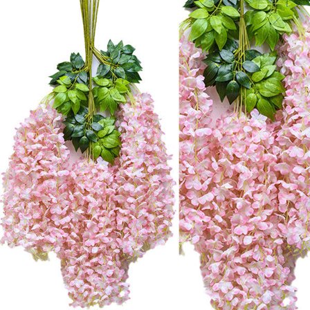 12 stk kunstige planter kunstige blomster kunstige falske