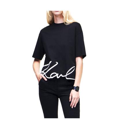 Karl Lagerfeld T-Shirts Sort, Dame