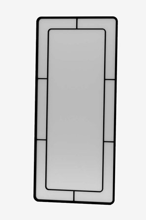 Hanah Home - Cheval Mirror Edgea - Svart - Store speil - Fra Homeroom