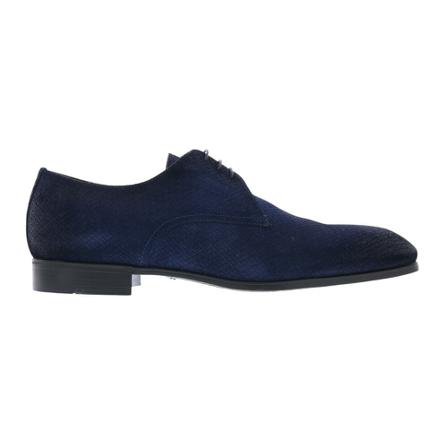 Santoni Clic Listo Lace Up Sko Blå, Herre, Størrelse: 41 EU