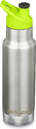 Klean Kanteen Kids' Insulated Classic Narrow 355 ml (Sport Cap) Children flasks Grey 355 ml
