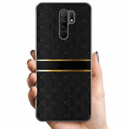 Xiaomi Redmi 9 Tpu Mobilskal Golden Stripes