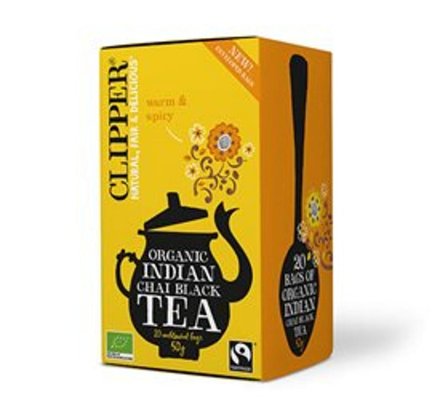 Clipper Indian Chai Te Ø 20 breve, Helse & Madvarer, Te, Chai Te