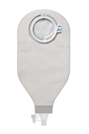 Coloplast SenSura Mio 2-delt Click Higt Output,stomipose for mye stomiinnhold, 18602, Ringkobling, 60 mm, nøytral grå, 10 stk.