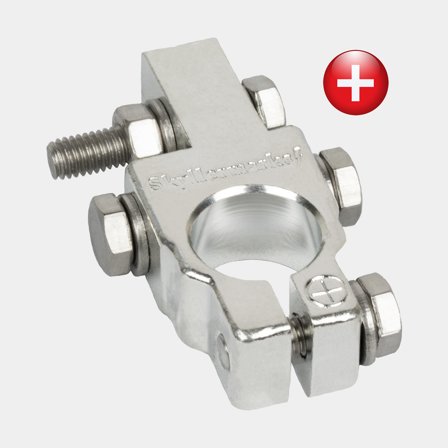 Kabelová svorka Skyllermarks S, plus, 4 x M6, max 35 / 50 mm², 1-pack