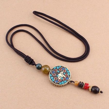Nepal halskæde Etnisk vedhæng STYLE 6 STYLE 6