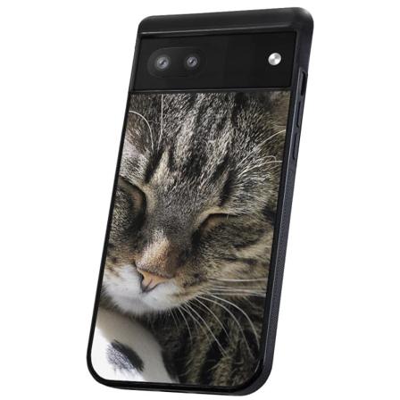 Google Pixel 6A - Deksel/Mobildeksel Sovende Katt