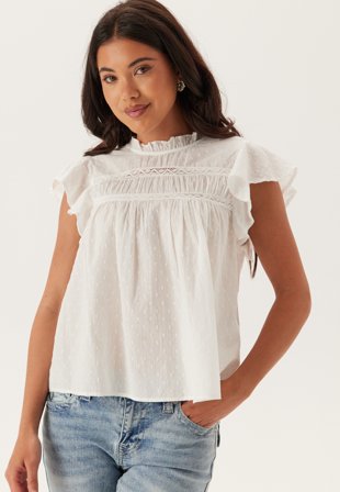 ONLY Onlkatti S/S Dobby Top Vaatteet