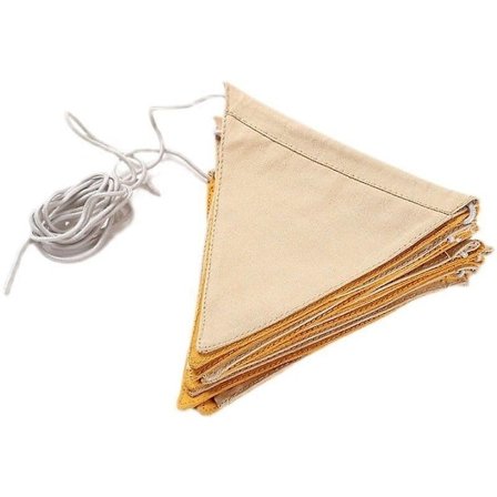 Utomhus Camping Utrustning Camping Tält Atmosfär Dekoration Scen Layout Camp Flag Canvas Vimpel (1set (22st))