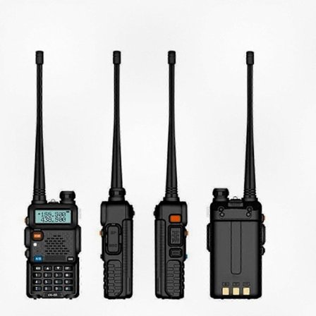 Baofeng UV5R Langtrækkende To-vejs Radio Dual Band Walkie Talkie med VOX Funktion og Nødalarmering - Perfekt