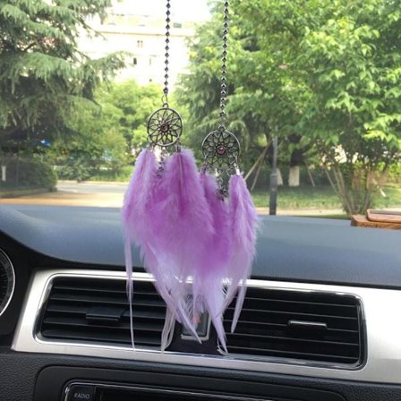 2 Stk Bil vedhæng Drømmefanger LILLA 2 STK 2 STK