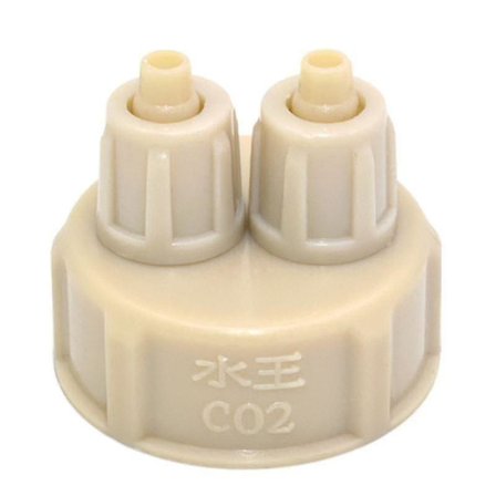 Akvariumflaskkork för DIY levande växter CO2-diffusor luftgenerator system