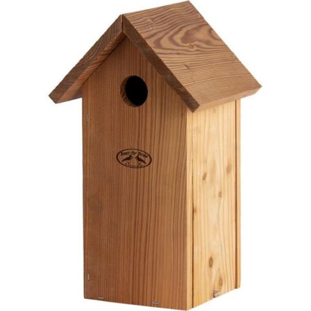 Esschert Design fågelholk Best for Birds 17 x 30 cm naturligt trä