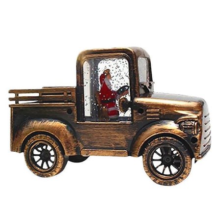 Leksaker för barn Jultomten Traktor Dekoration Julklapp Liten 10ml B[D]