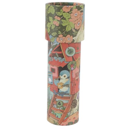 Barnkalendoseleksak Färgglada Bilder Förbättra Observation Pedagogisk Roterande Kalejdoskop Typ 2