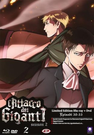 Attacco Dei Giganti (L') - Stagione 02 #02 (Eps 05-08) (Ldt Ed) (Blu-Ray+Dvd)