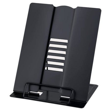 Metallbokstativ Läsning Lättvikt Kokbok Stativ Bärbara Lärobokshållare Justerbara Receptdokument Stativ Surfplatta Musikbok Stativ&Hållare