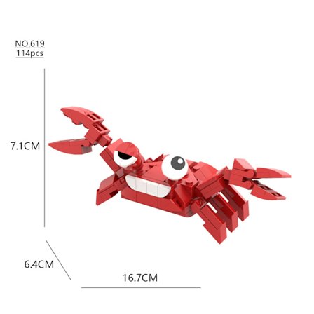 Garten of Banban Lego-liknande spel Grön-huvad monster flamingo MOC modellbyggstenar barns utbildningsleksaker