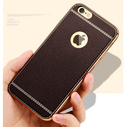 iPhone 6/6S - Elegant Stilsäkert skal LEMAN (VINTAGE)