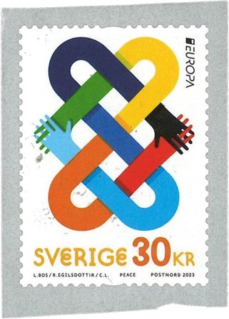 Sverige - EUROPA 2023 Fred - Postfrisk frimærke