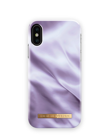Fashion Case iPhone X Lavender Satin
