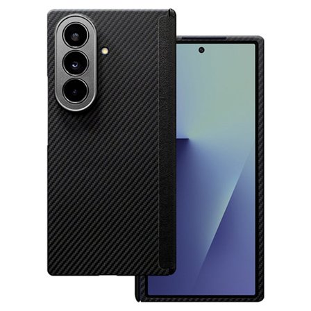 Mobilskal till Galaxy Z Fold 7 MagSafe Aramid Fiber - Svart