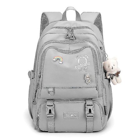 Skolesekk for ungdomsskoleelever - Stor kapasitet studentryggsekk for jenter