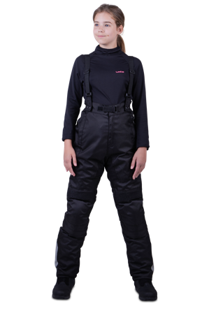 Pantalon Moto Enfant Course Two Seasons 2.0 Noir 150