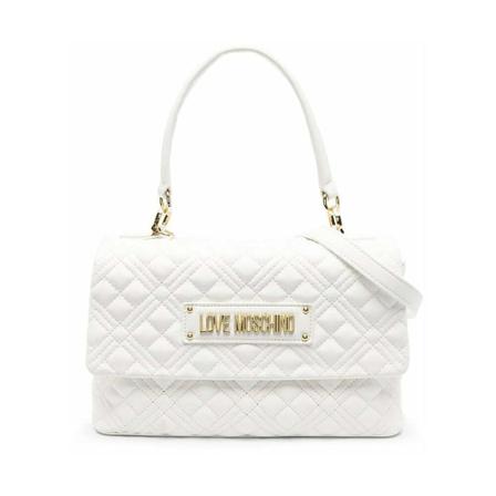 Moschino, Shoulder Bag Biały, Kobieta, Rozmiar: ONE Size