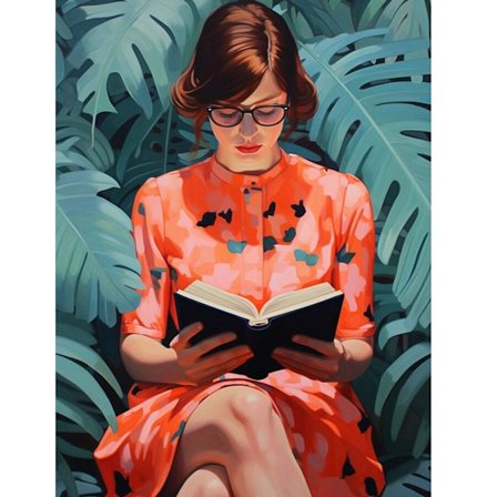 Fantasy Girl Diamantmaleri Sæt - 5D DIY Hjemmeindretning Broderi Fuld Bor Kunst