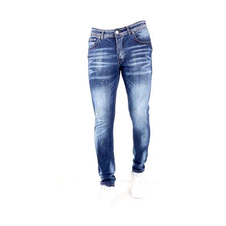 True Rise - Jeans - Blå - Herr - Storlek: W32, Herr, Storlek: W32