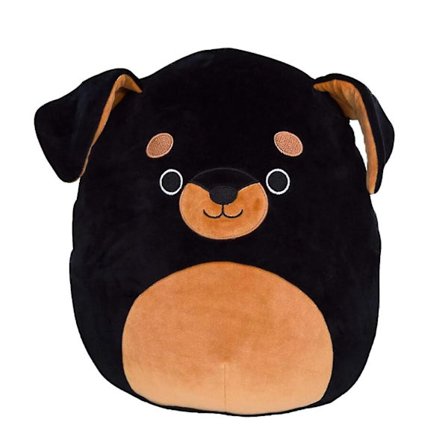 Myk plysj leketøy soverom gave Rottweiler myk utstoppet søt skrivebordsornament hjemmedekor DB