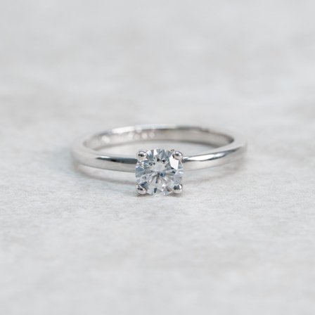 Förlovningsring Lundviva, 18K Vitguld - Förlovning- och vigselringar