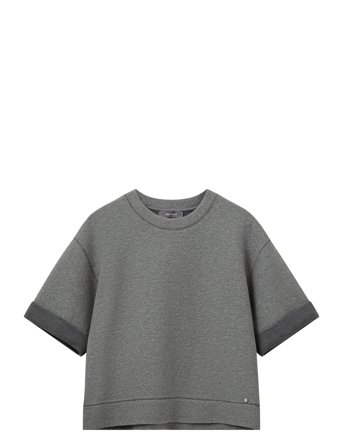 Mmshor O-Ss Sweatshirt Grey MOS MOSH