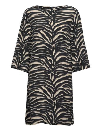 Fqnilda-Dress Knälång Klänning Svart FREE/QUENT