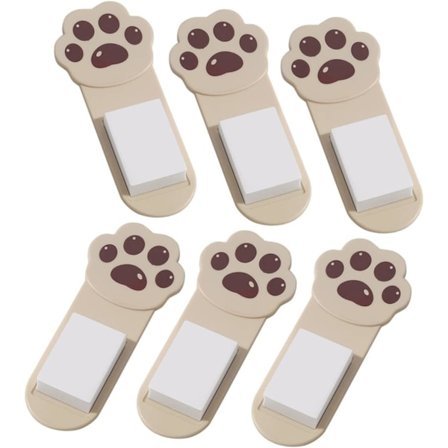 6 stk Toalettlokkløfter Husholdningsverktøy Bad Toalett Tilbehør Toi