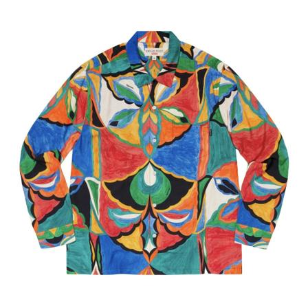 Supreme, Shirts Blauw, Heren, Maat:S
