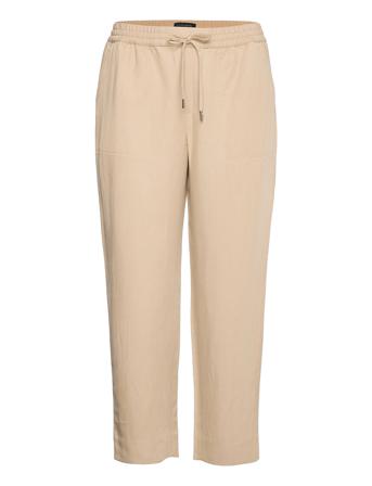 Slim Tencel -Linen Pant Beige Banana Republic