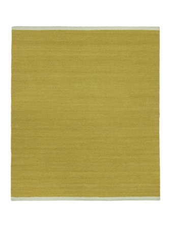 Eén Kleur Moderna Flat Olijfgroen/Mintgroen Groot Oeko-Tex Vloerkleed