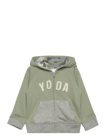Babygap | Starwars Yoda Hoodie Hoodie Trøje Grøn GAP