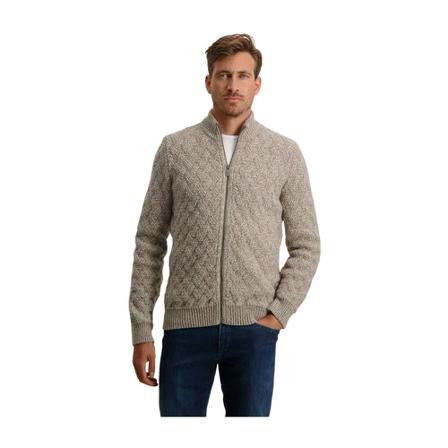 State of Art Zip-through , Beige , unisex , Maat: 3XL Hoodies & sweatvesten