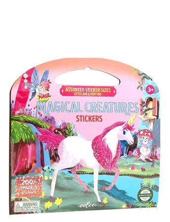 Eeboo | Sticker Book - Magical Creatures | ONE SIZE