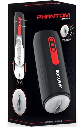 Phantom Thrust & Suction Vagina Masturbator Automaattinen masturbaattori