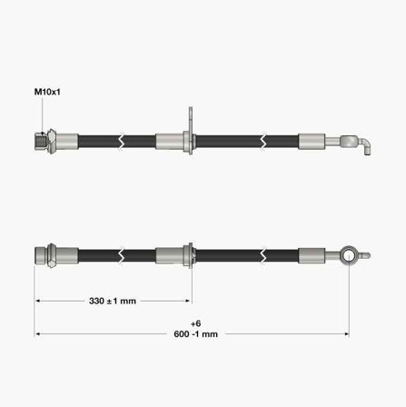 Bromsslang - Biltema