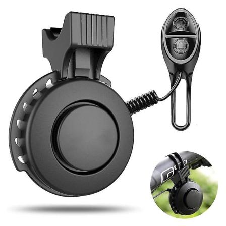 1 stk Elektrisk sykkelhorn 120 Db Sykkelsykkel scooterhorn 4 lydmoduser med oppladbart batteri Vanntett sykkeltilbehør for barn Gutter Voksen