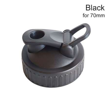 86mm 70mm Mason Jar Lock Pip Lock SVART FÖR 70MM